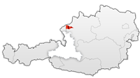 Standortkarte Köstendorf in Österreich