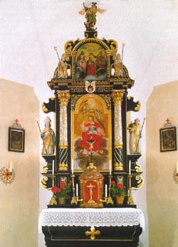 Altaransicht Filialkirche Tödtleinsdorf